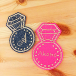 【セミオーダー】ネーム入り刺繍ワッペン*香水*