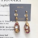 stone・gold イヤリング