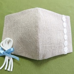 【マスク】 レース かわいい 立体 シンプル ハンドメイド ナチュラル 大人