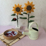 s様オーダー品  ちりめん細工