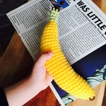 バナナ 🍌 あみぐるみ ラトル♪