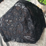 接触冷感生地使用❣️夏用立体レースマスク☆茶