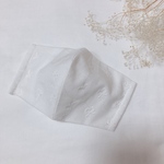 【再々販】立体マスク　 lace ② ( レース ) SS、S、M( キッズ ジュニア 〜 大人女性小さめ 大人女性大きめ)サイズ