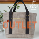 OUTLET・毎日トート/ブラウンジーンズ