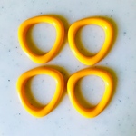 Yellow Triangle No Hole Parts