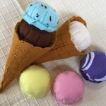 フェルトのアイス＊おままごと