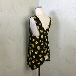 ブラックオックス　ひまわり　まあるくクロス　プルオーバーエプロン　85