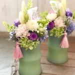 【再販】ほんのり灯る仏花