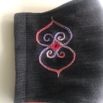 アイヌ刺繍　夏マスク