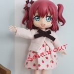 いちごワンピース＆カーディガンセット