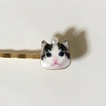 うちの子　　猫ちゃんヘアピン