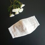 クールマスク💕💕 国産刺繍上質レース&播州織りWガーゼ