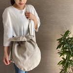 (リネン帆布)おなすバッグ
