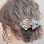 再販♡ 大人可愛いヘアクリップ