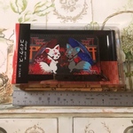 妖狐と番傘のコインケース（カード入付）