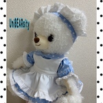 ユニベアの水玉メイド服