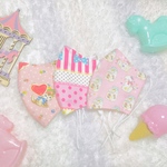 ☆キッズマスク３枚セット　ピンク系☆