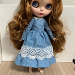 1/6ドール服　ロングワンピース