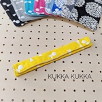 【新作】【送料無料】水筒肩ひもベルトカバー〜リボン（イエロー）〜