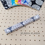 【新作】【送料無料】水筒肩ひもベルトカバー〜サークルフラワー（灰色）〜