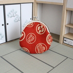 家紋柄がま口