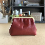 本革がま口ポシェットミニ