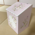 （現品限り・T様オーダー品）トールペイント・大きなボックス
