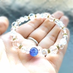 再販7 パワーストーン ブレスレット タンザナイトの煌めき パワーストーンブレスレット 天然石 華ブレス