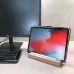 木製タブレット・キーボードスタンド