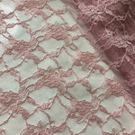 レース生地  ピンク