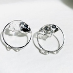ガラスの涙ピアス