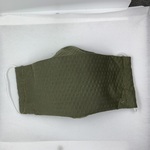 フィルターポケット付きマスク　カーキ色