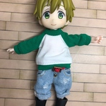 オビツ11  ラウンドT 緑色