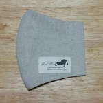 ねこタグ・のび☆麻 大人用立体マスク　ナチュラル