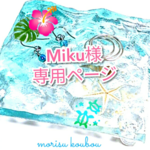 🌺Miku様専用ページ🌺