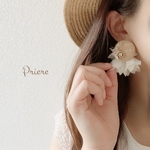 ＊summer2wayビジュー＊(ピアス·イヤリング·チタンピアス)