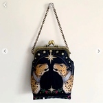 キャサリンロウ　がま口ポーチ