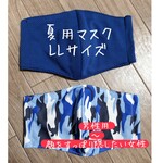 LL　夏用マスク　男性用マスク　ポケット付き　立体マスク