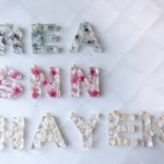 【SALE!!】イニシャルキーホルダー(1つ分送料込み!)