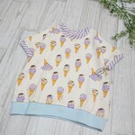 子供服 100 くまくまアイス Tシャツ
