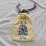 drawstring pouch(flower)