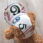 犬の帽子　サンバイザー　キャップ　超小型犬用　ハンドメイド