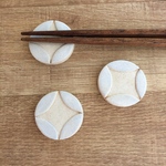 あさがお箸置き 青