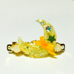 金平糖の三日月バレッタ