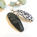 ミナペルホネンஐ 刺繍のパッチンピン 2点セット ⑅◡̈*キッズ&ベビー✦ฺプレゼントにも
