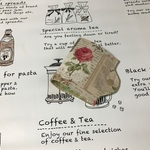 仮置きマスクケース     バラ柄(生成り)