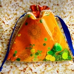 シャカシャカ巾着＊金魚鉢＊