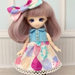 [オビツ11服] 紫陽花テルミドール