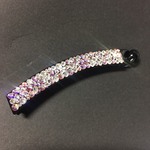 再販 キラキラSWAROVSKIのバナナクリップ
