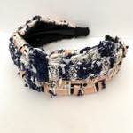 LINTON TWEED♡大人のためのリボン♡カチューシャ♡幅広